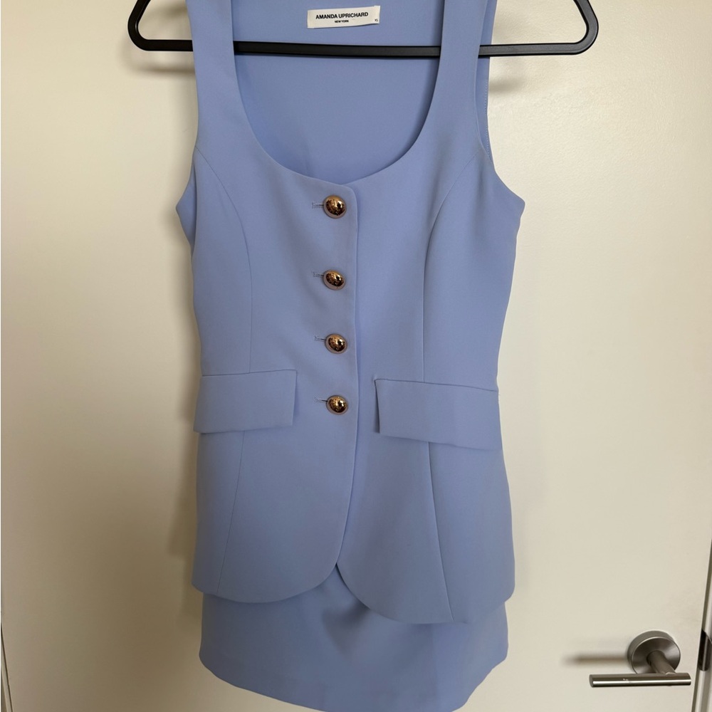Amanda Uprichard Kya Romper in English Lavender - Small